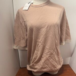 NWT REISS Titan Tipped Crew Neck Top Men’s size Medium